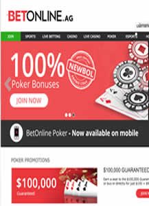 BetOnline Poker Site