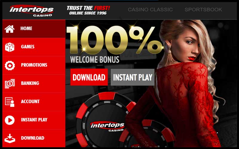 Intertops Casino screenshot