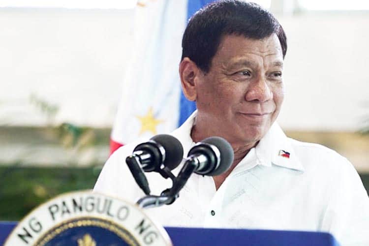 President Duterte Smiles