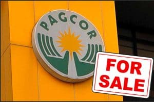 PAGCOR Office With For Sale Sign In Front