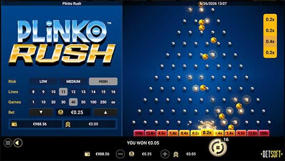 Plinko Rush