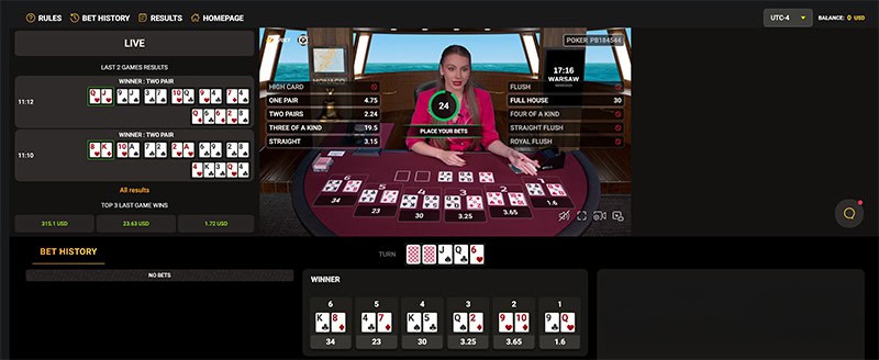 Live Texas Hold"Em